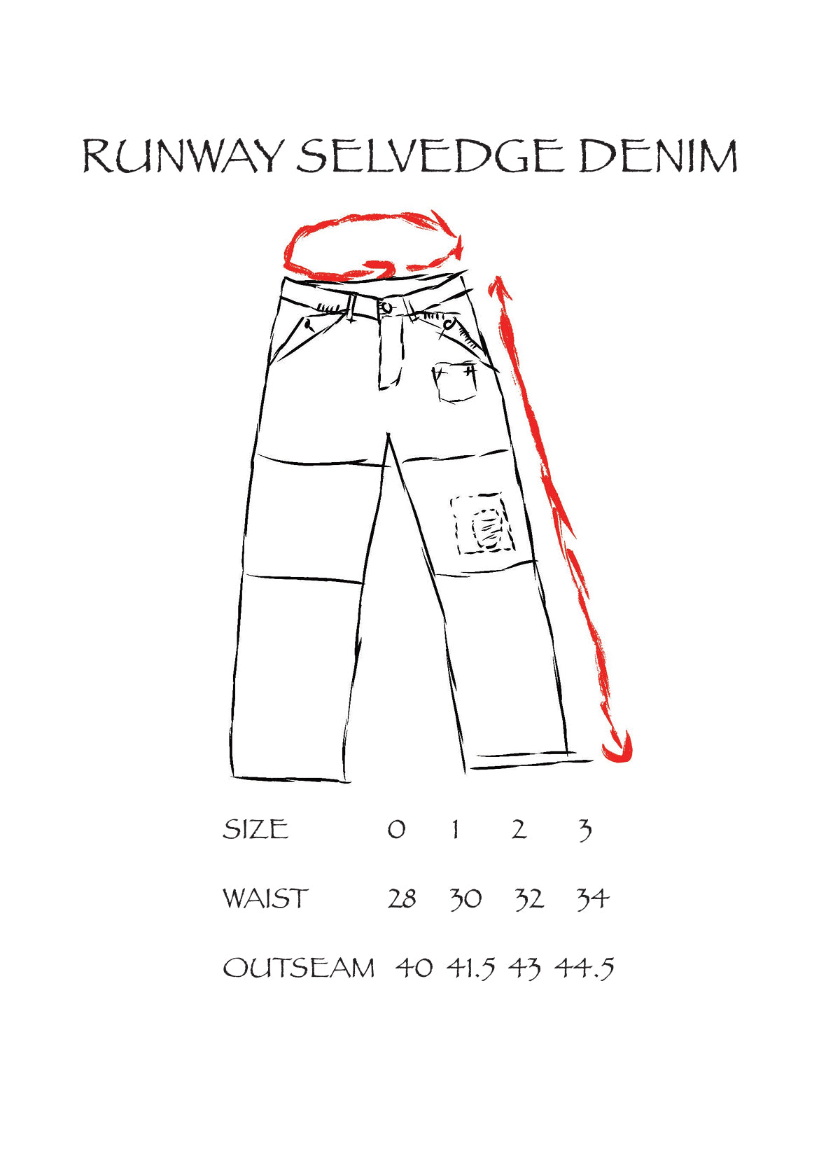 Runway Selvedge Denim