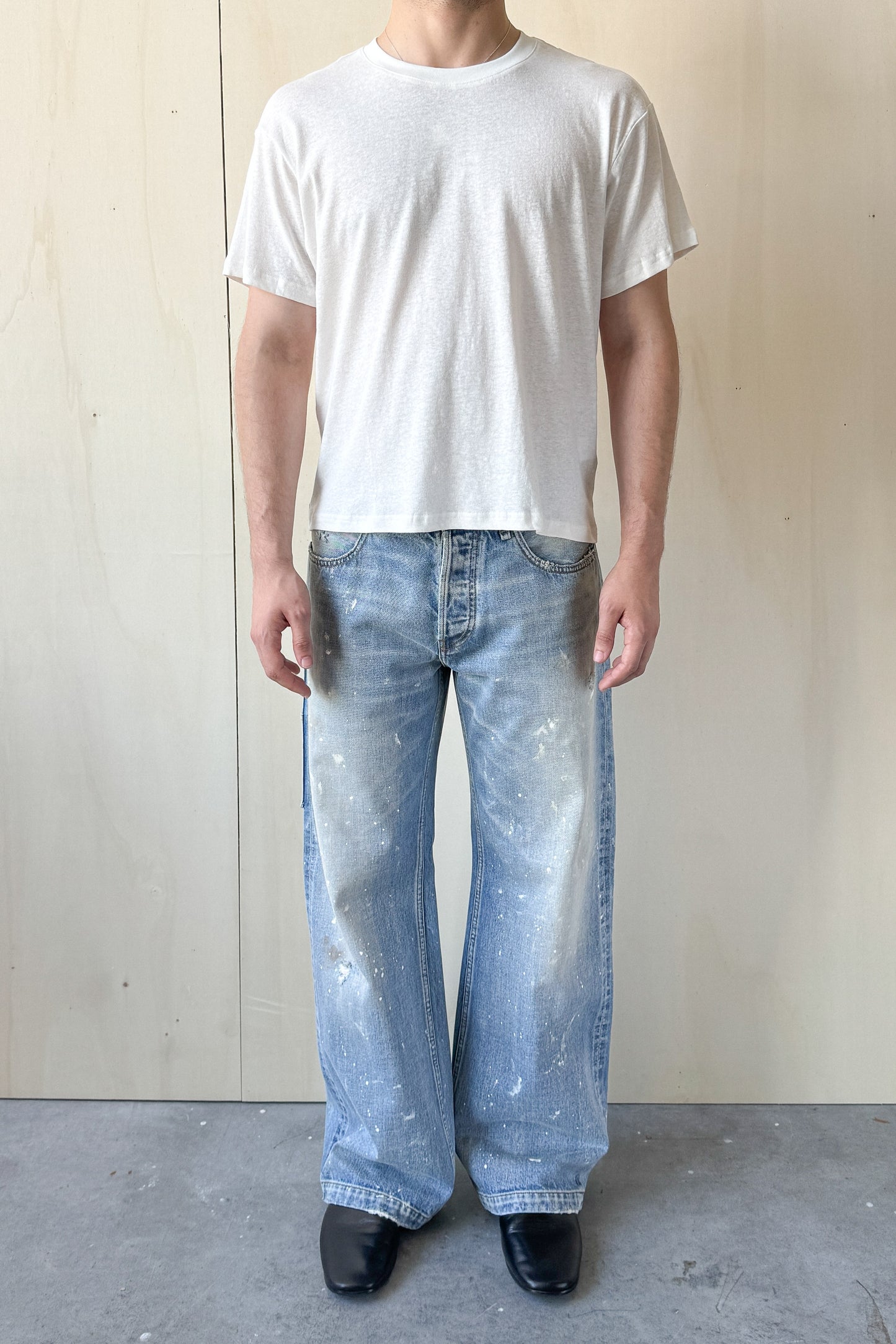 Linen T-shirt - White