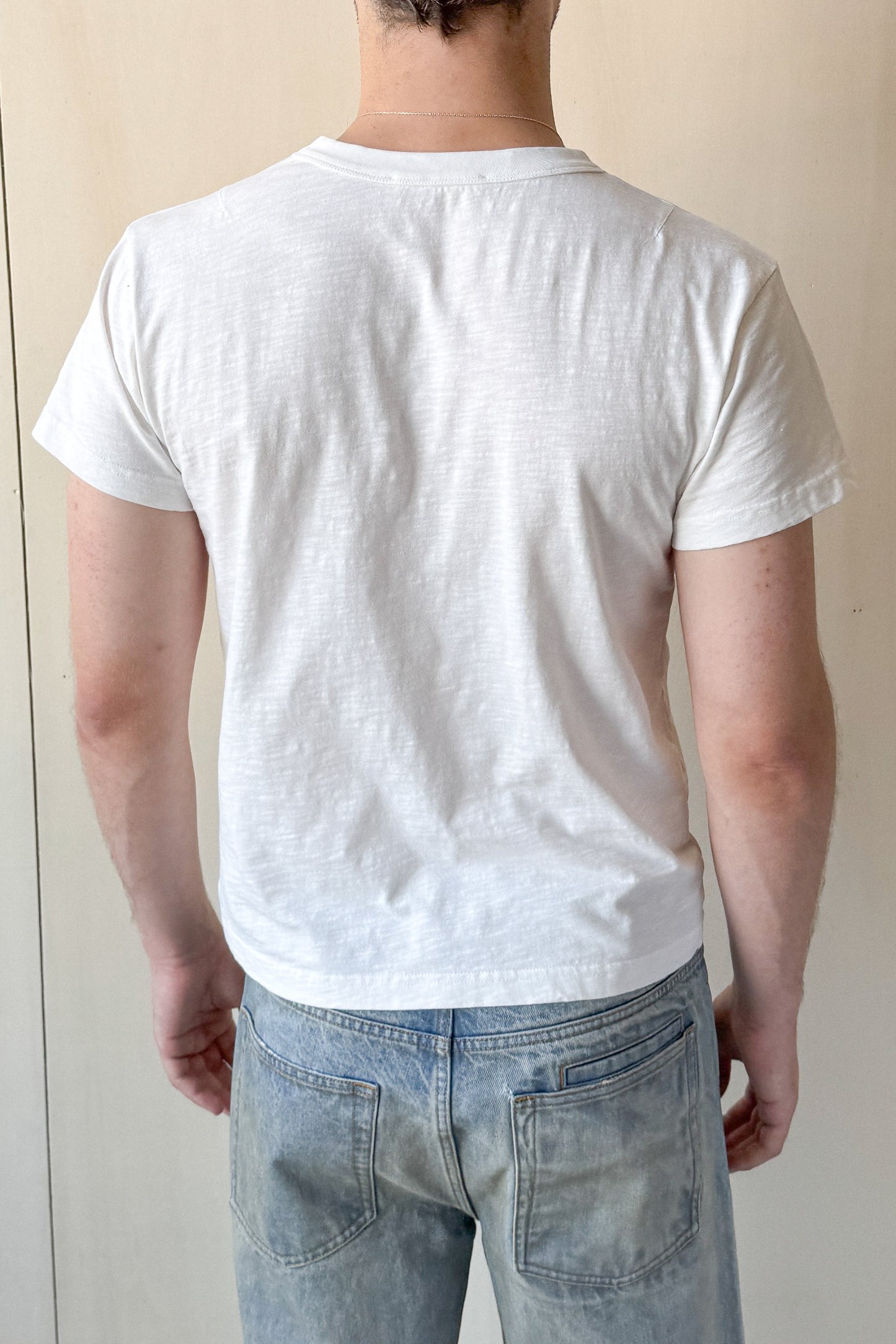 Slub T-shirt - White