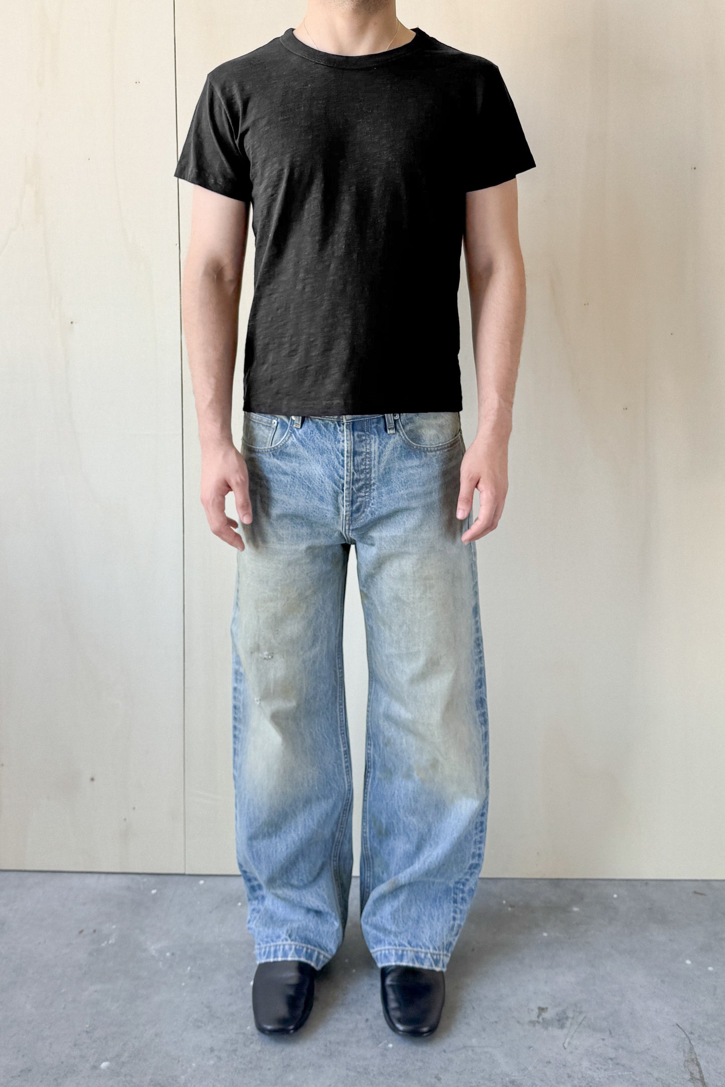 Slub T-shirt - Black