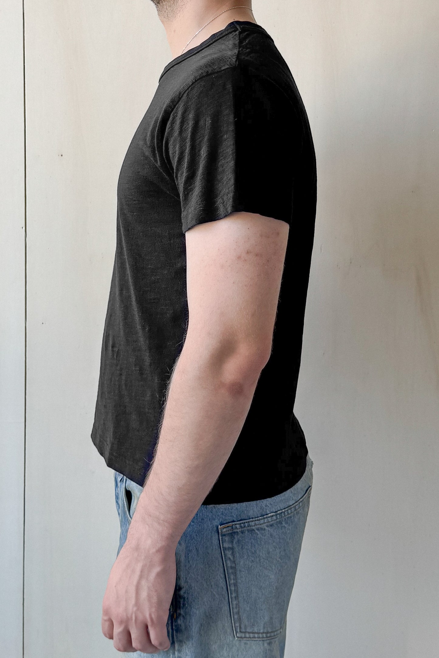 Slub T-shirt - Black
