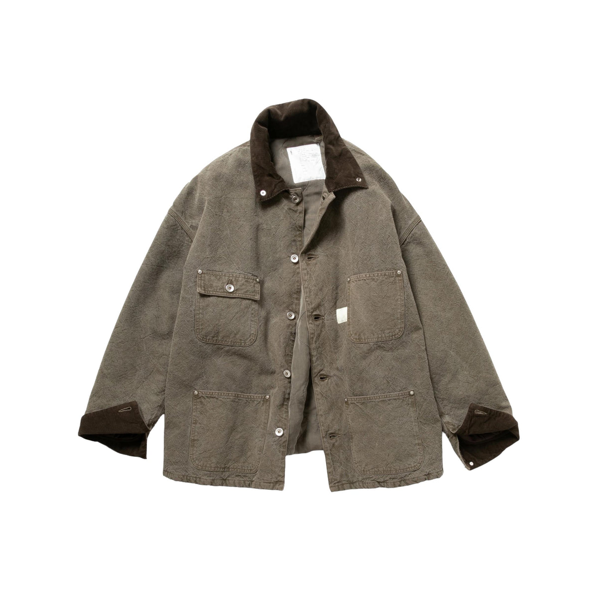 Work Jacket — Brown Khaki