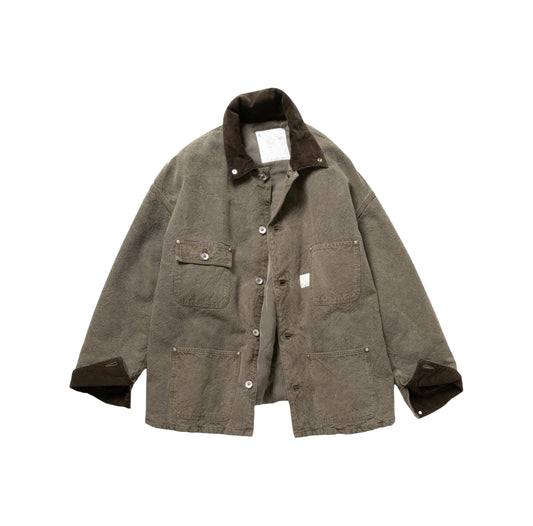 Work Jacket — Brown Khaki