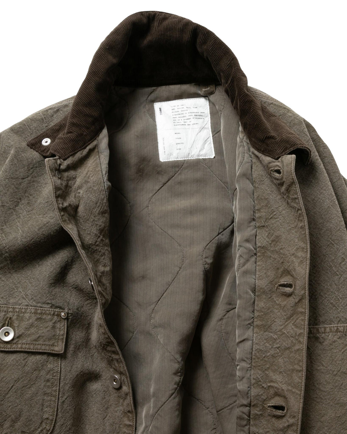 Work Jacket — Brown Khaki