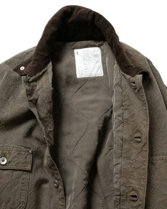 Work Jacket — Brown Khaki