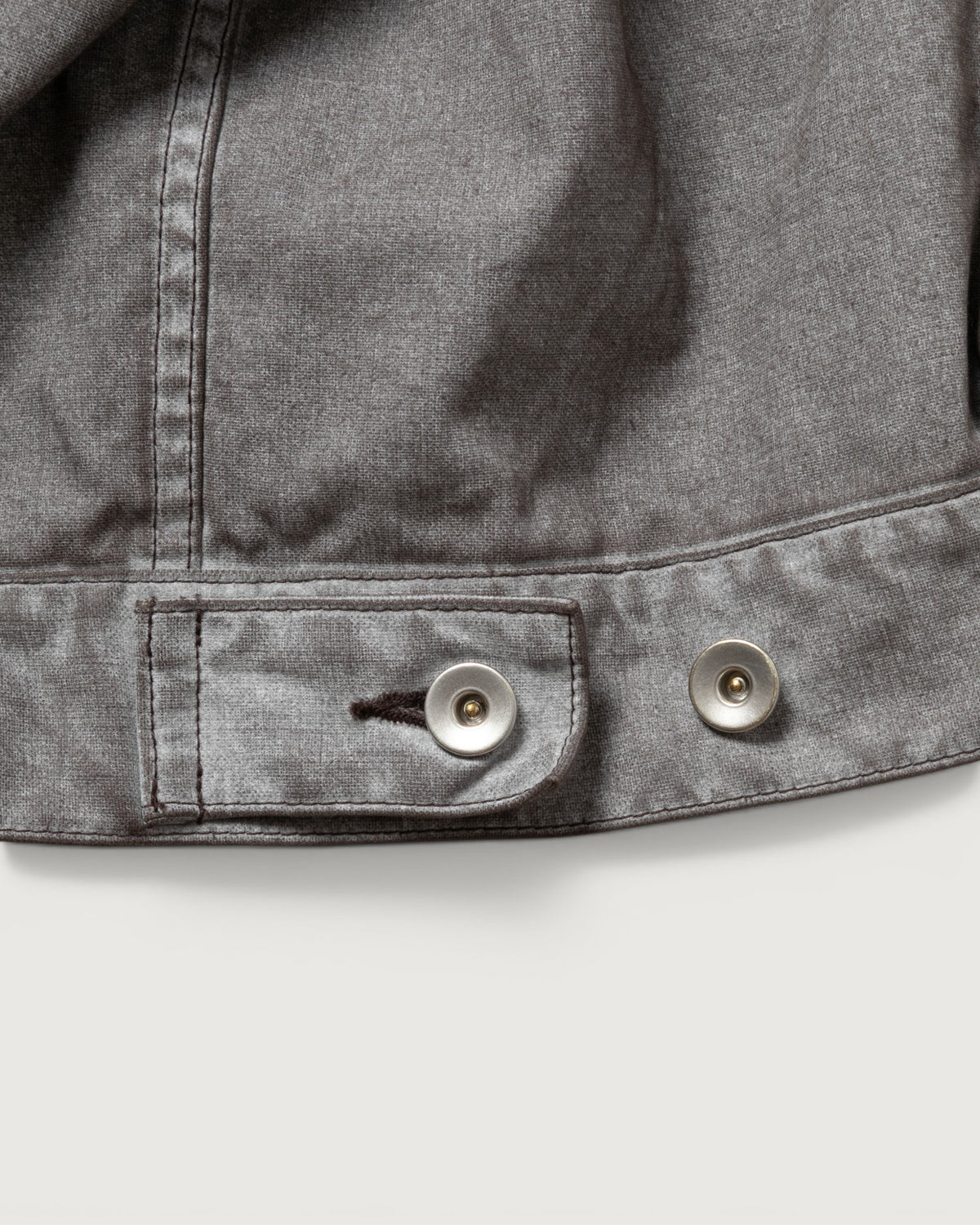 Pigment Print Type-2 Trucket Jacket — Brown