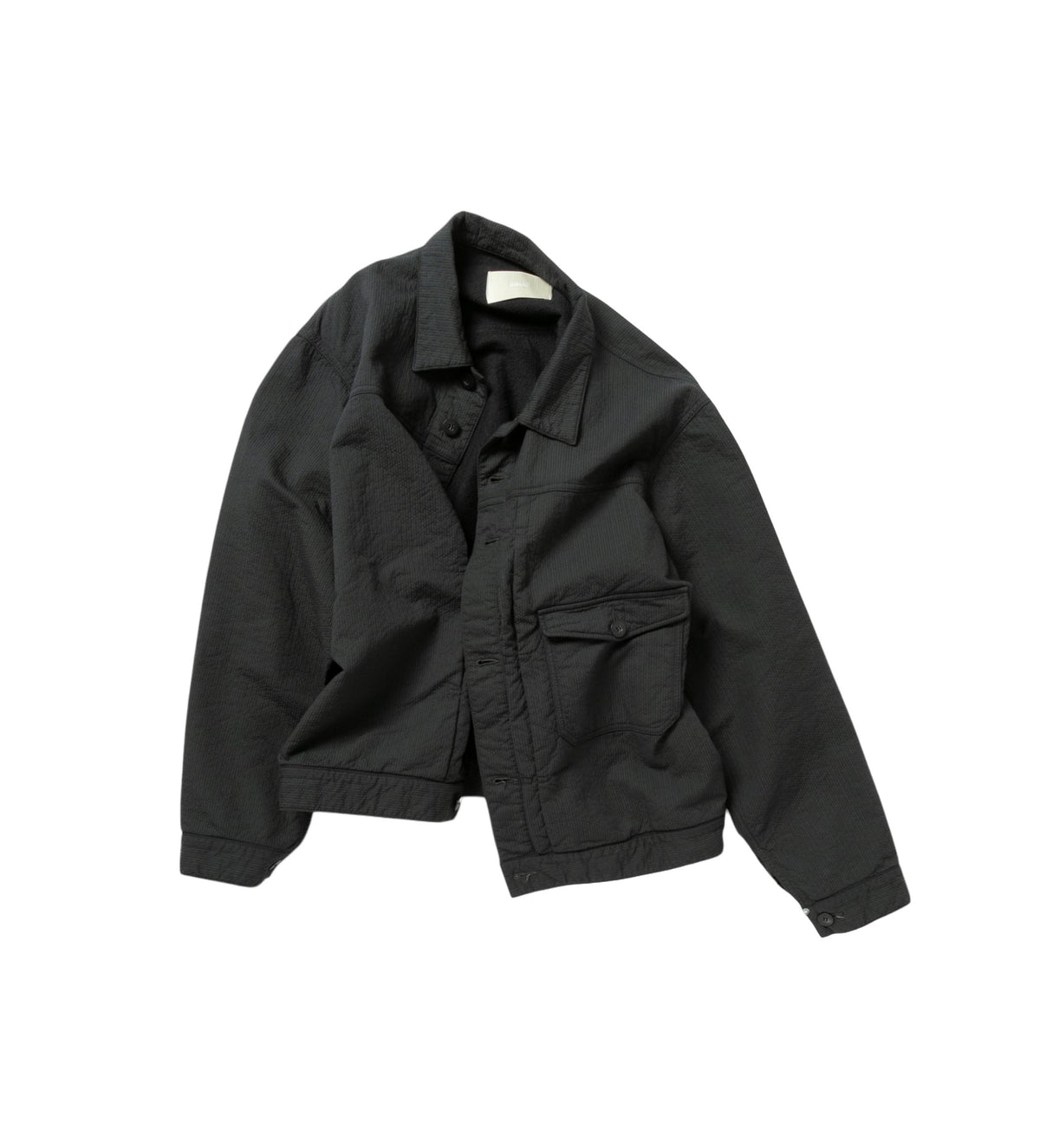 Sashiko Type-1 Trucker Shirt — Ink