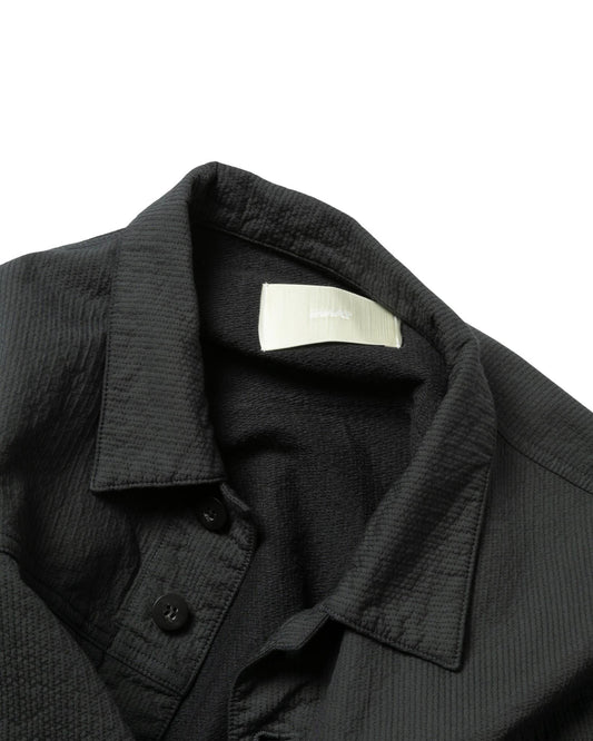 Sashiko Type-1 Trucker Shirt — Ink