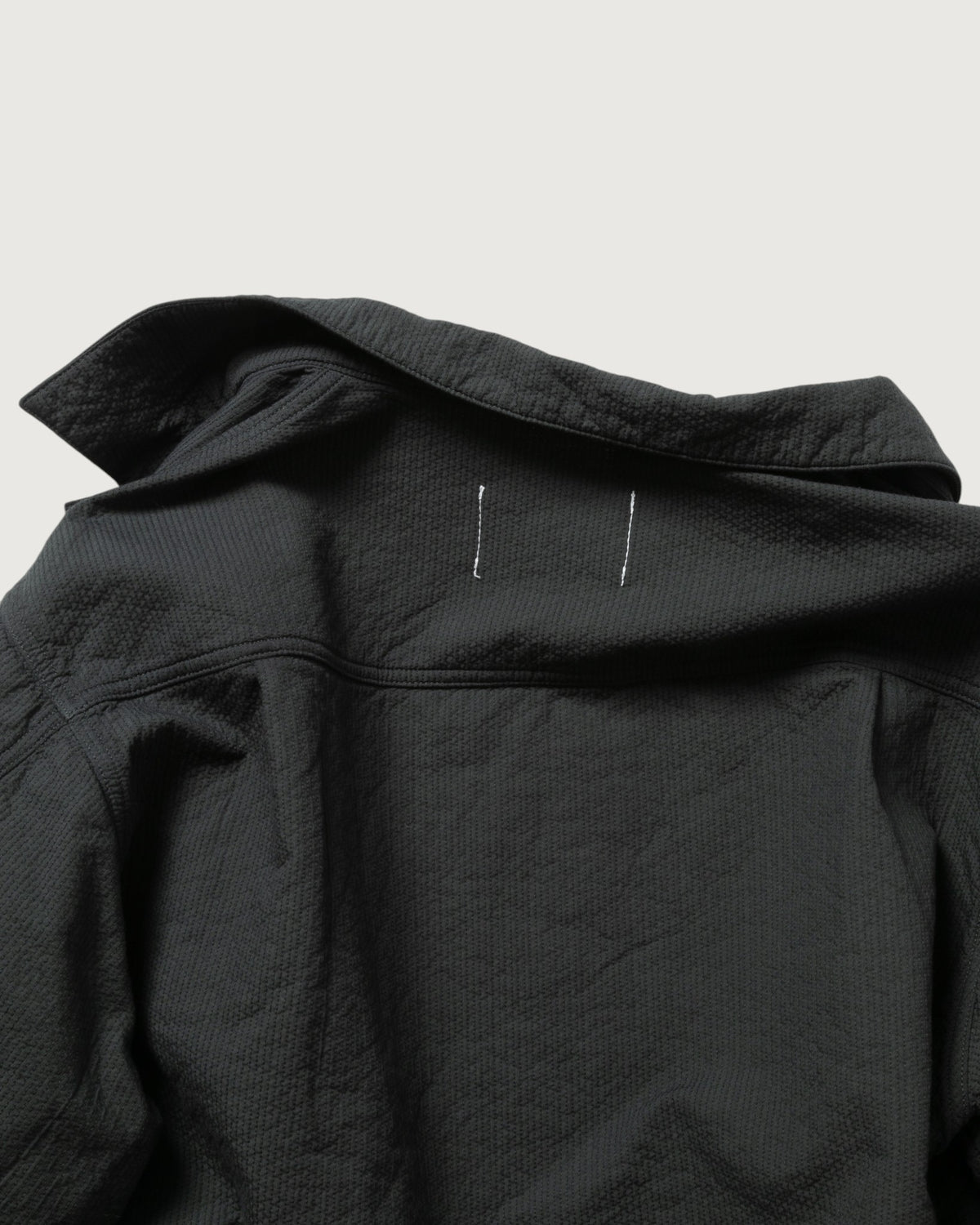 Sashiko Type-1 Trucker Shirt — Ink