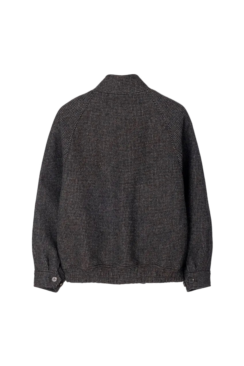 Unisex Harrington Wool Blouson - Brown