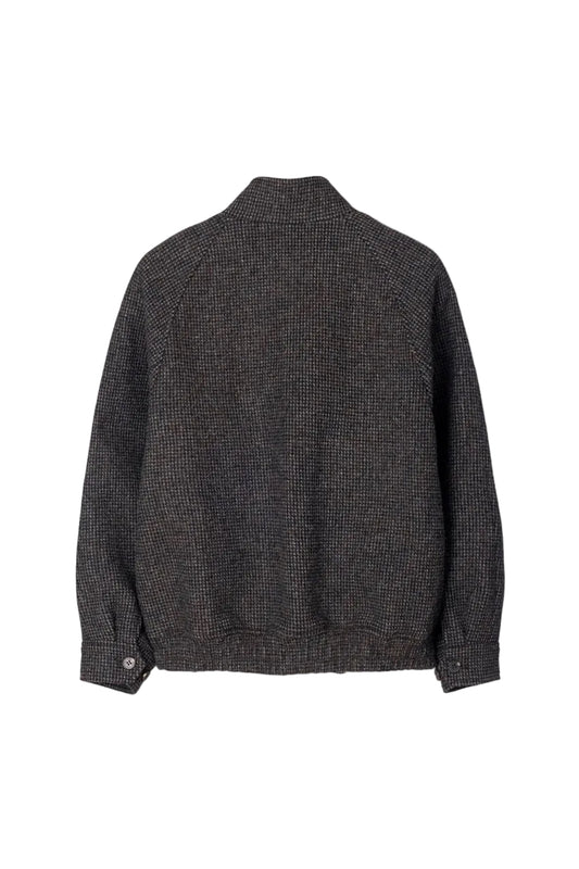 Unisex Harrington Wool Blouson - Brown