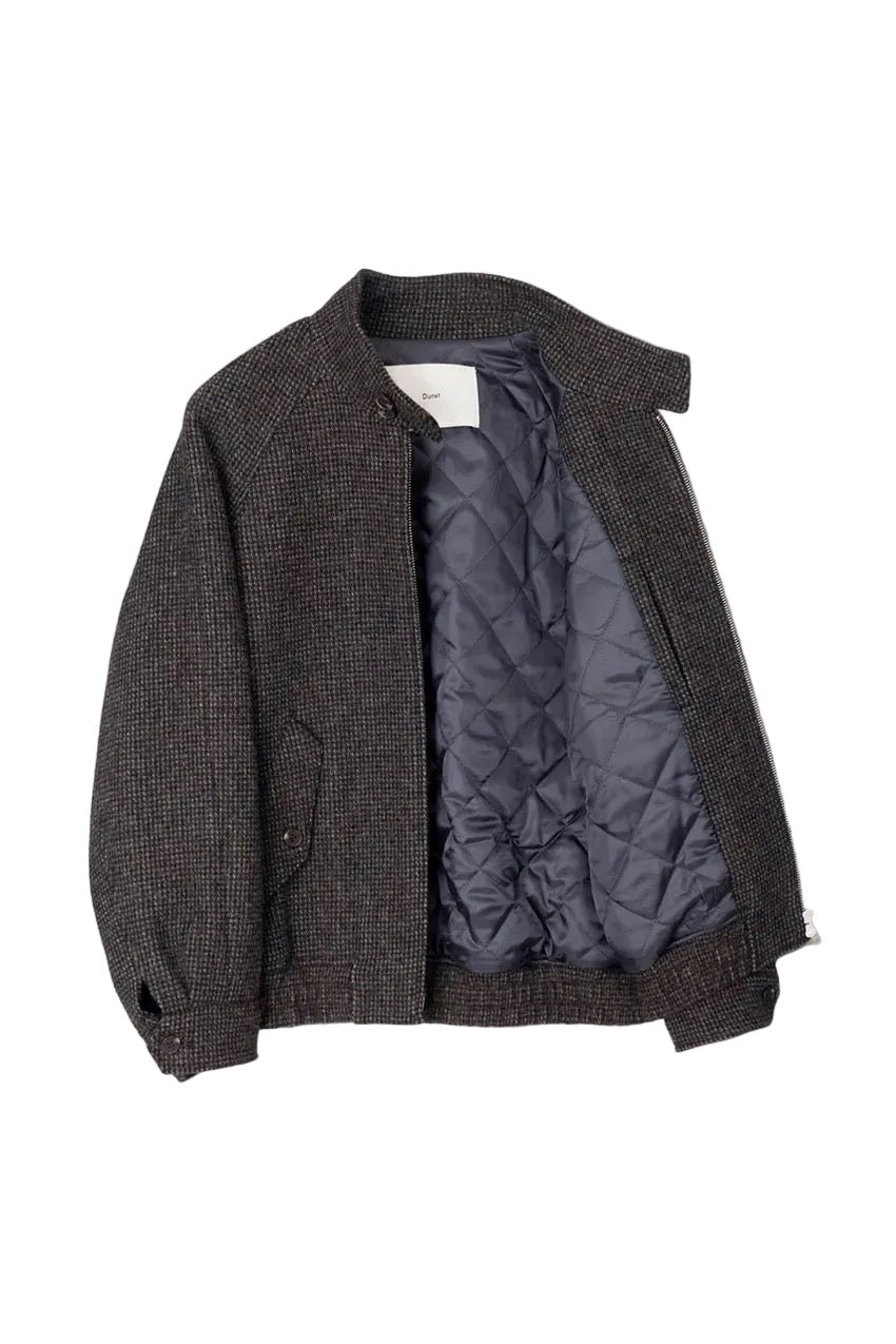 Unisex Harrington Wool Blouson - Brown