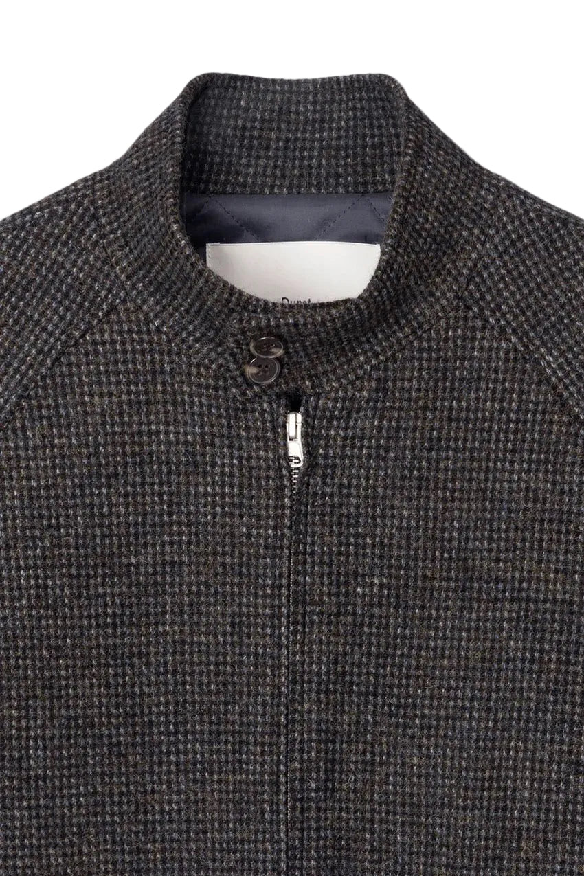 Unisex Harrington Wool Blouson - Brown