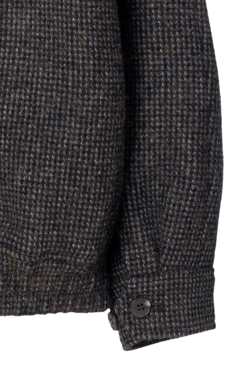 Unisex Harrington Wool Blouson - Brown