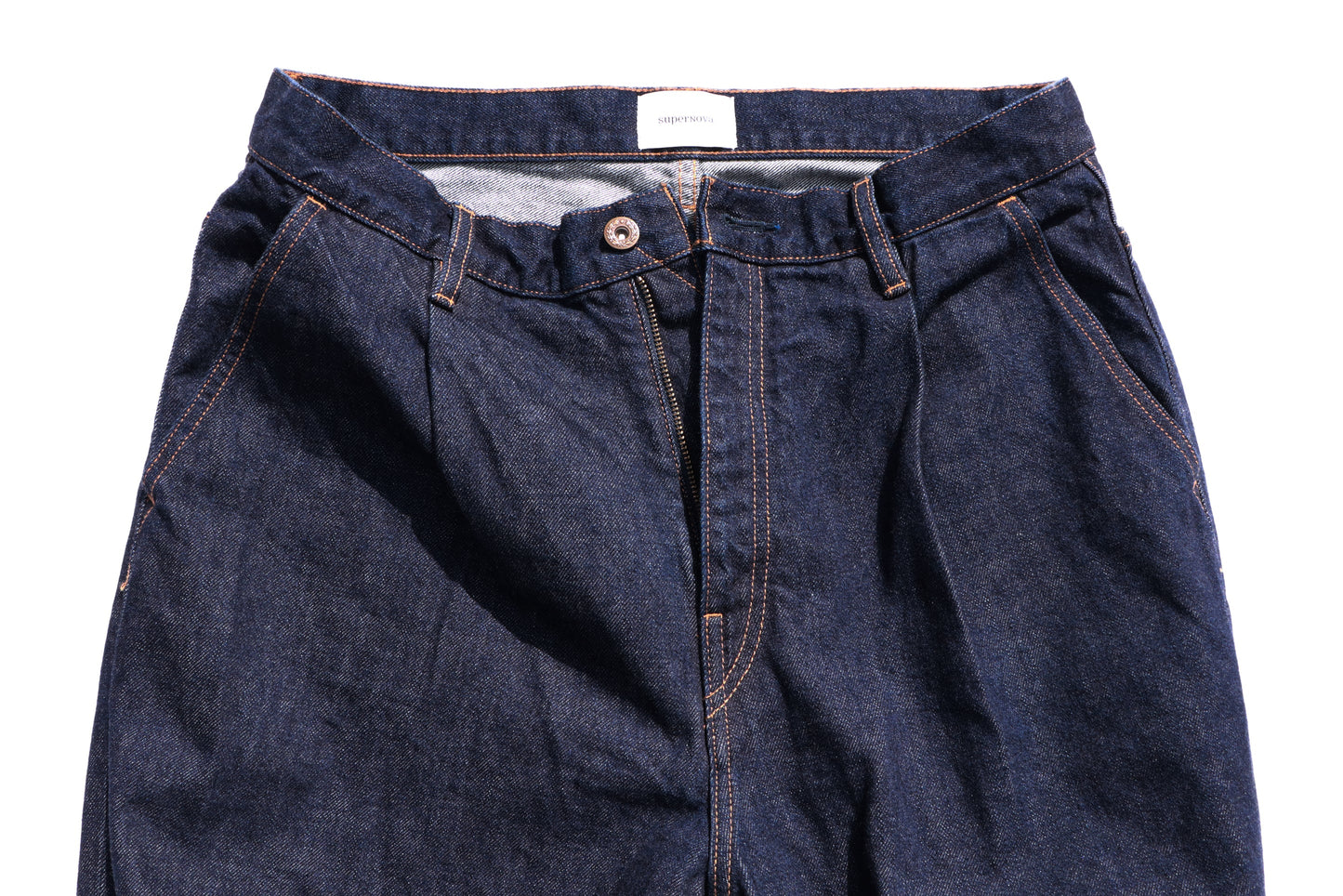 One Wash Selvedge Jeans - Indigo