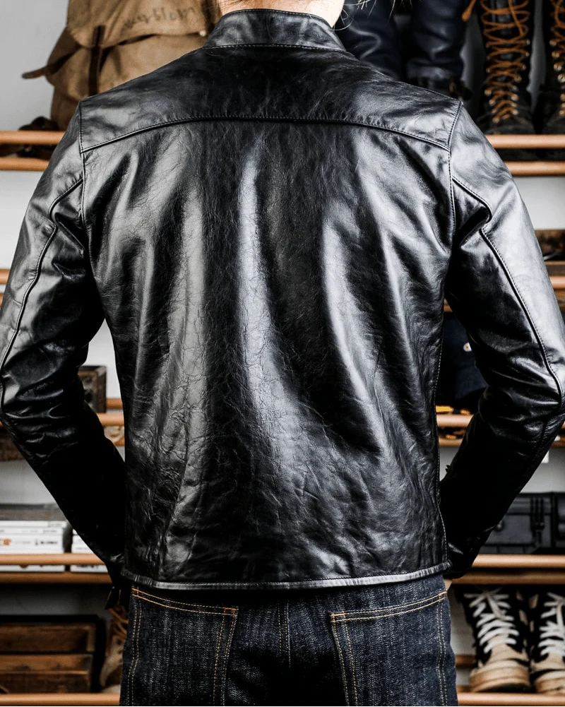 J-100 Single Rider Racing Jacket — Black