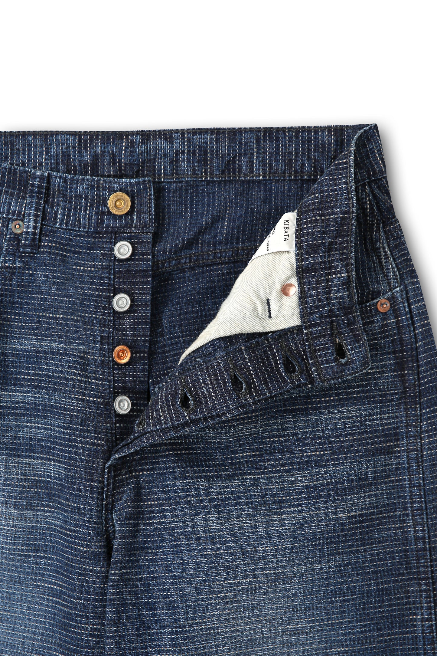 Kashiko Pants — Old Blue