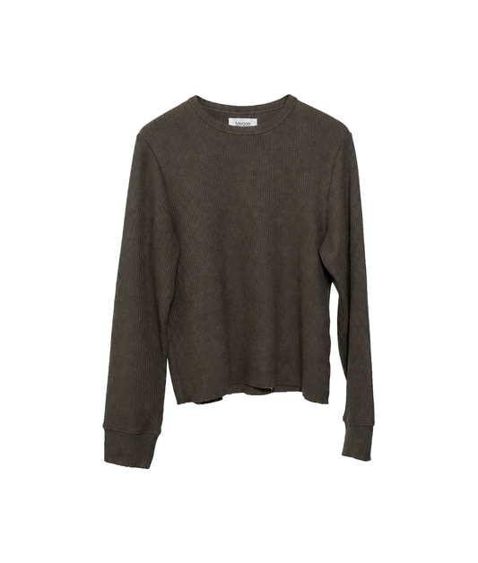 The Tom Rib Knit Thermal - Olive