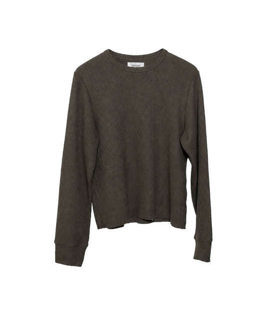 The Tom Rib Knit Thermal - Olive