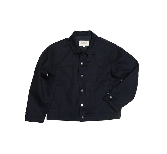 Denim Jacket — Black