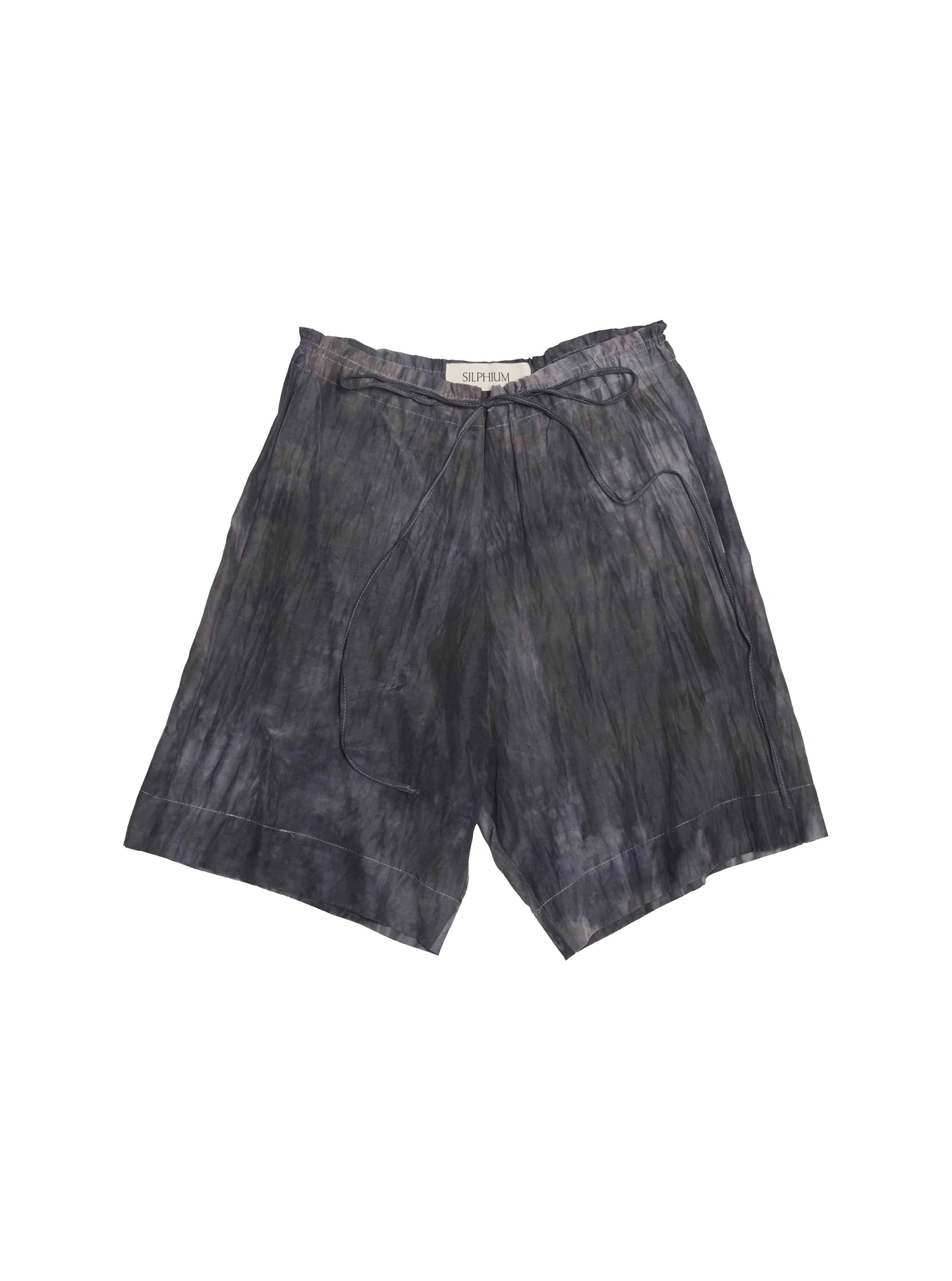 Silk Drawstring Shorts