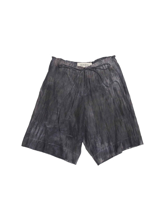 Silk Drawstring Shorts