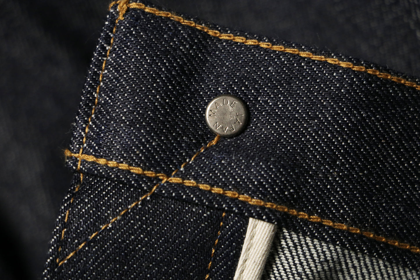 Rigid Denim Selvedge Jeans - Indigo