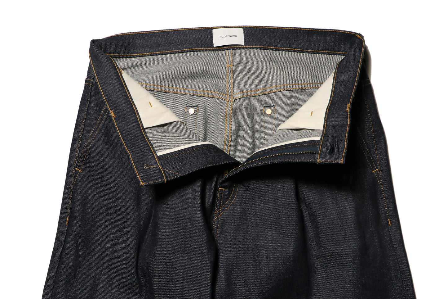 Rigid Denim Selvedge Jeans - Indigo