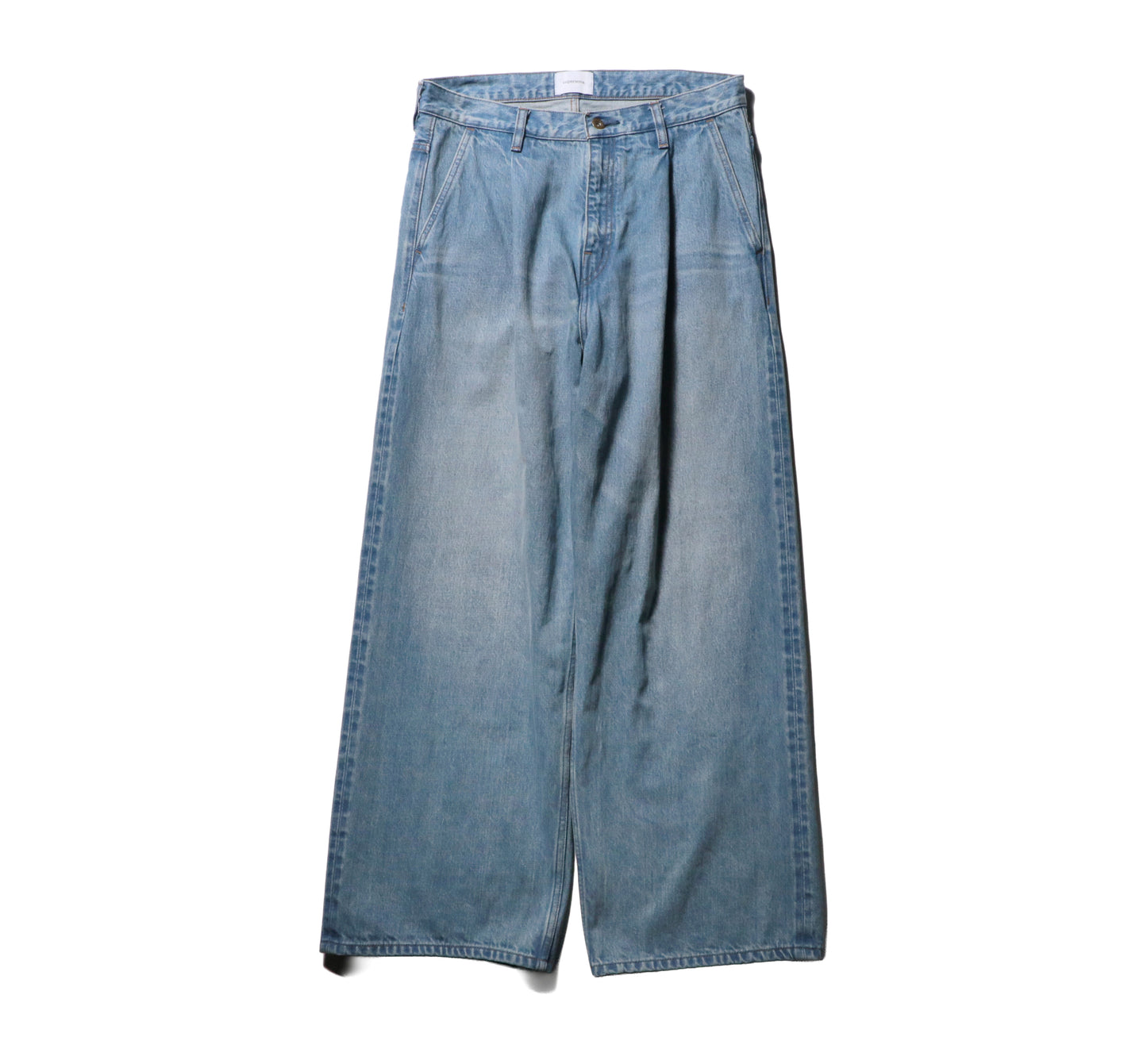 Vintage Wash Selvedge Jeans - Light Indigo