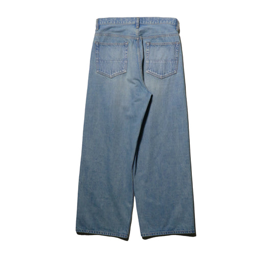 Vintage Wash Selvedge Jeans - Light Indigo