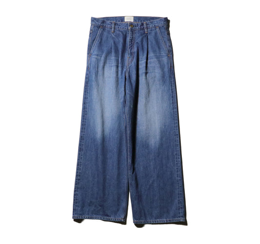 Old Vintage Wash Selvedge Jeans/Mid Indigo