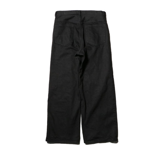 One Wash Selvedge Jeans - All Black