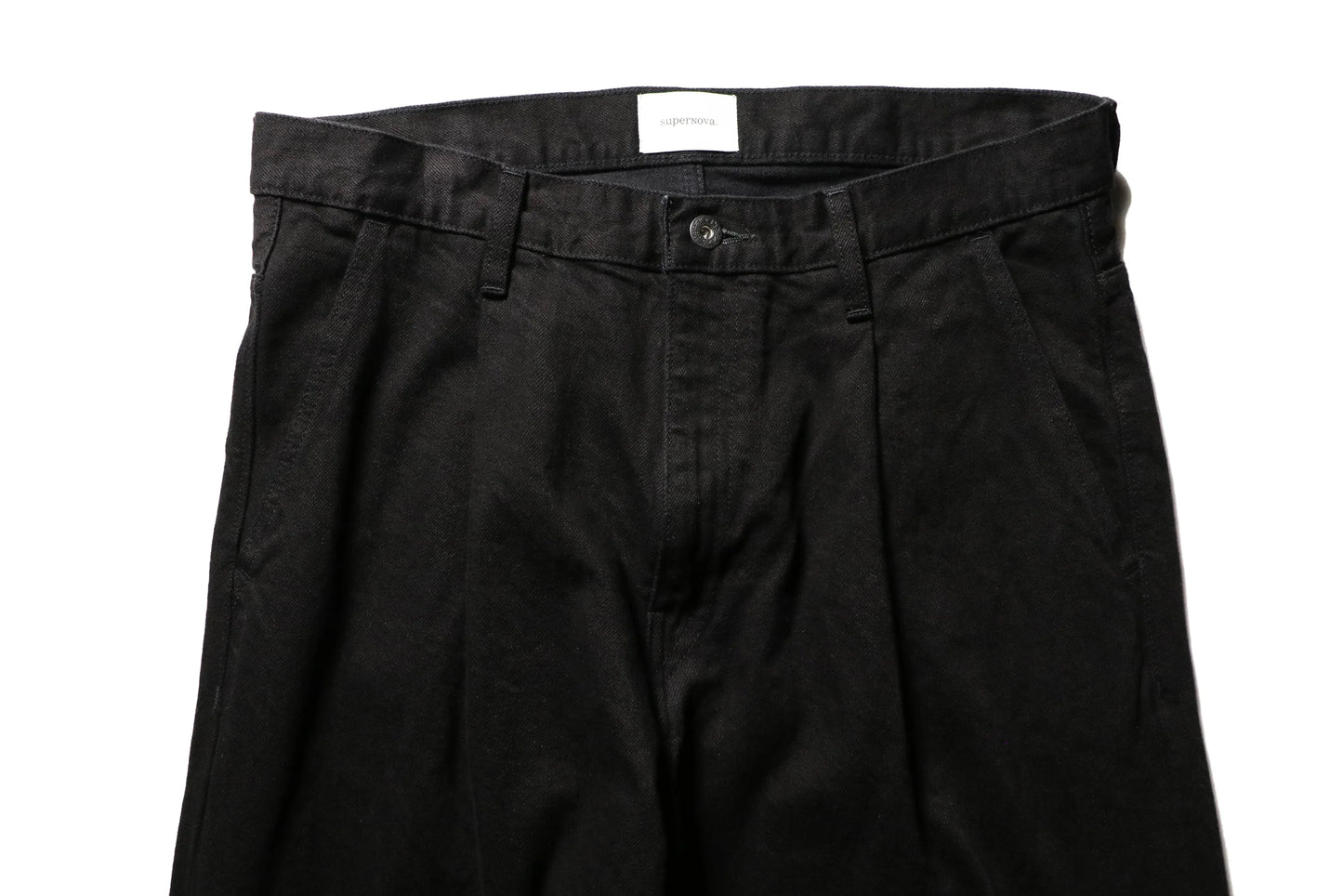 One Wash Selvedge Jeans - All Black