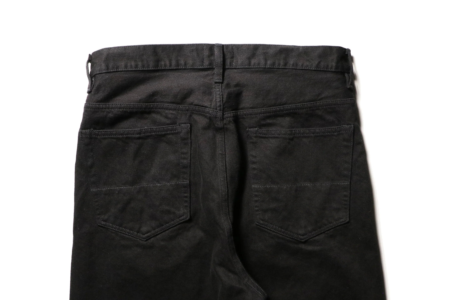 One Wash Selvedge Jeans - All Black