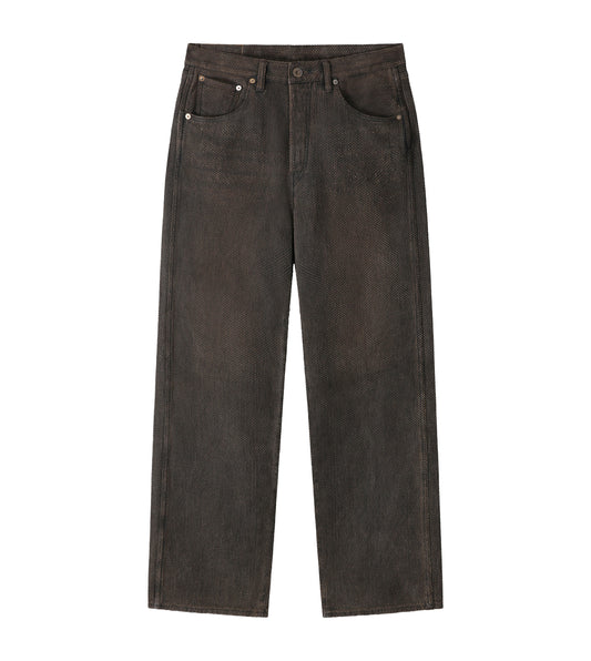 Sashiko Pants — Artisanal Kakishibu