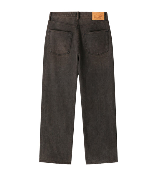 Sashiko Pants — Artisanal Kakishibu