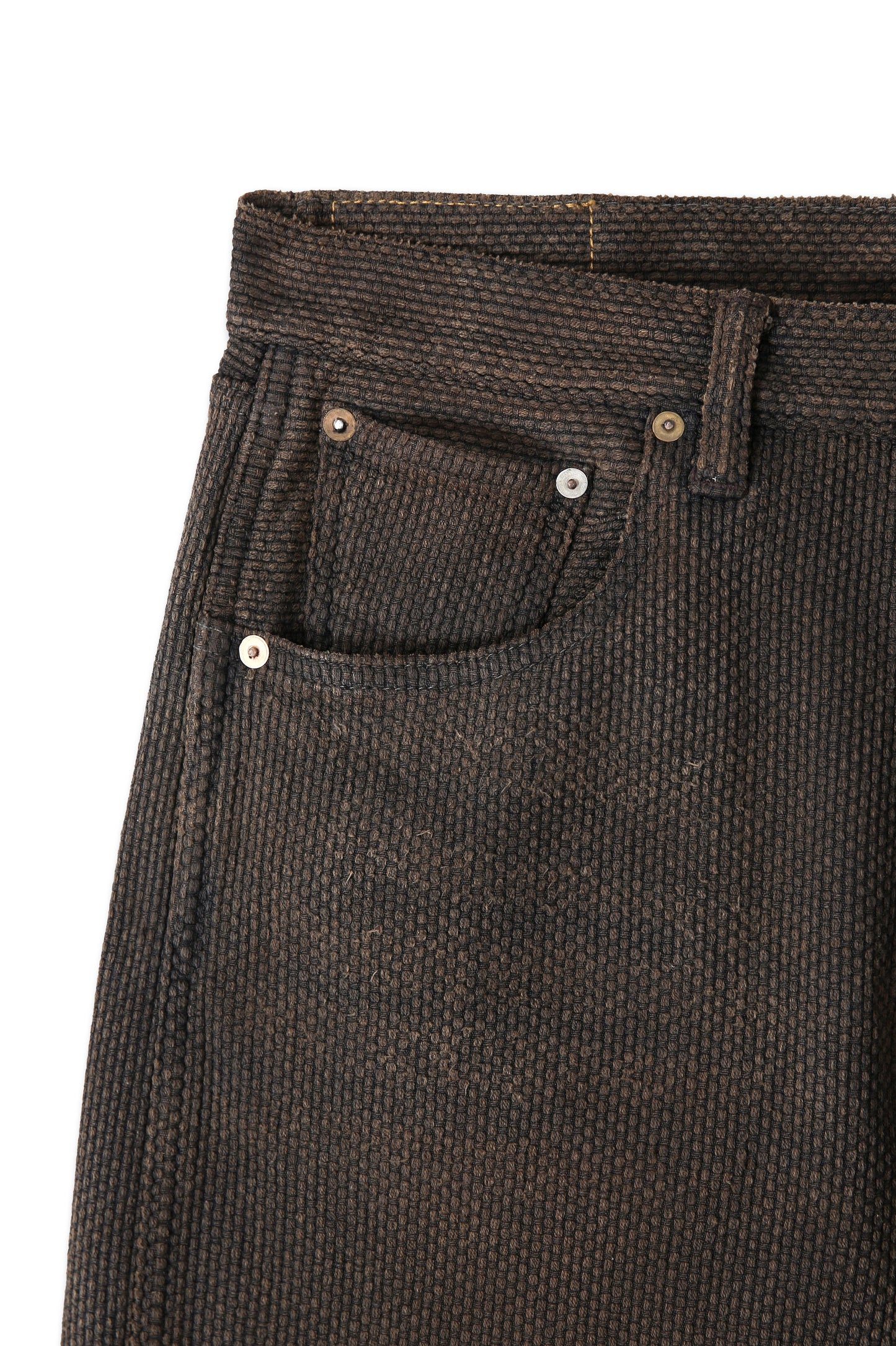 Sashiko Pants — Artisanal Kakishibu