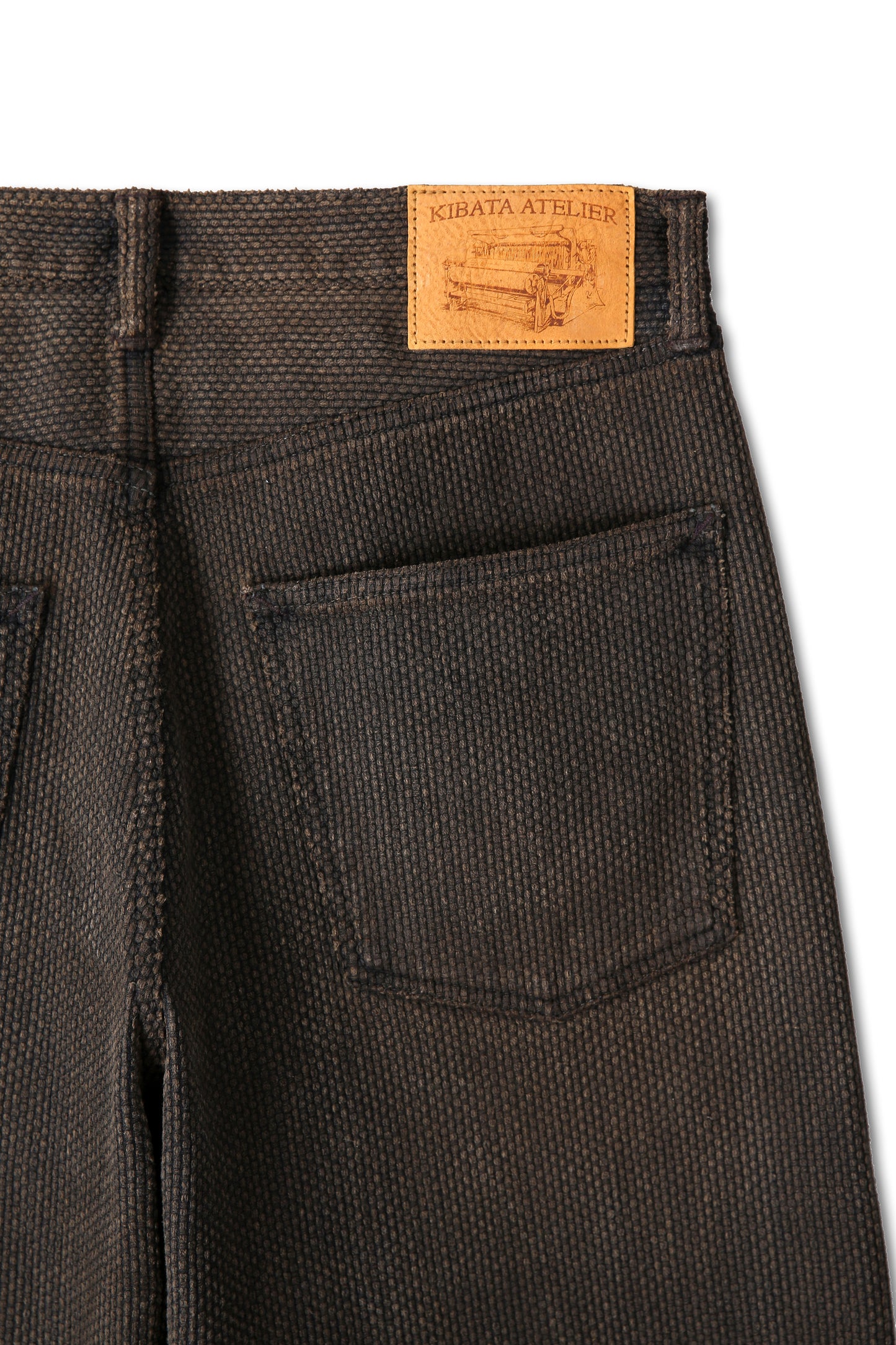 Sashiko Pants — Artisanal Kakishibu