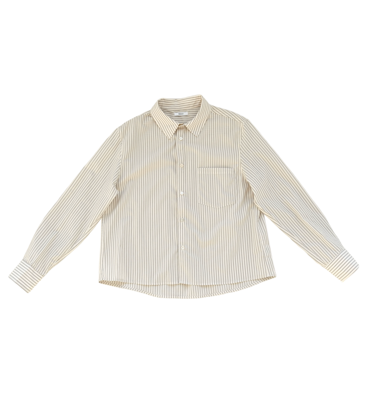 The Patrick Shirt - Cream/Taupe