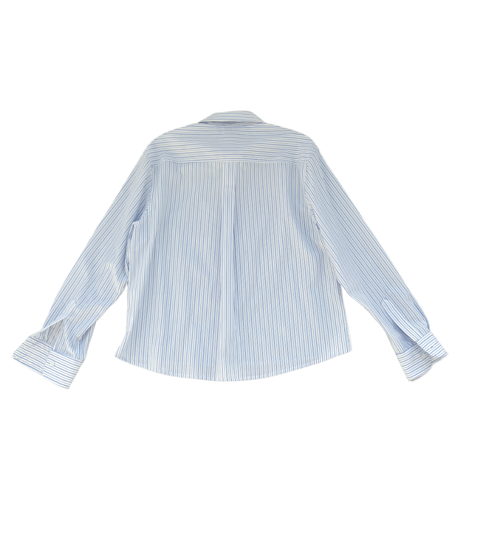 The Patrick Shirt - White/Blue