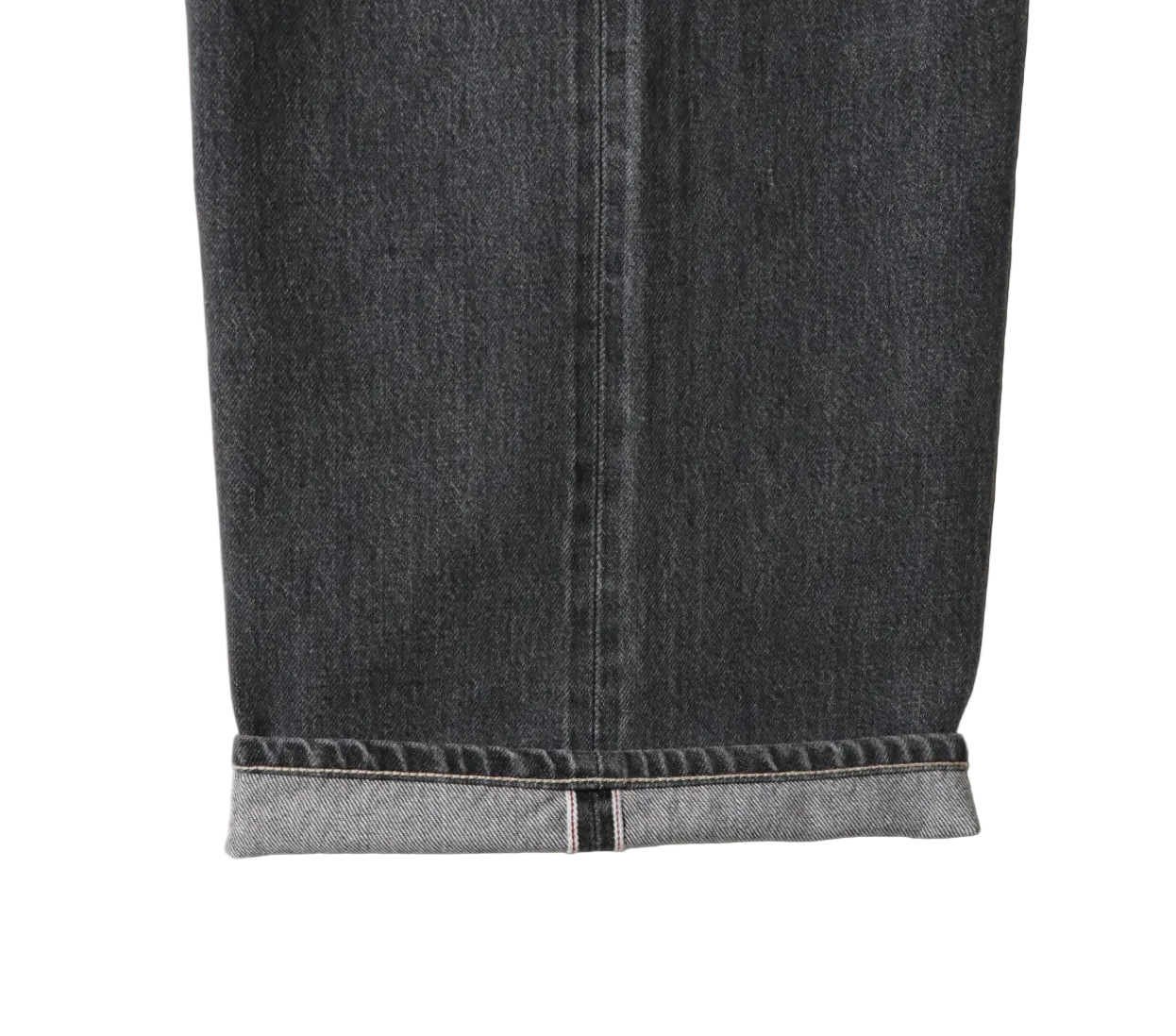 Wide Selvedge Jeans - Old Vintage Wash / Mid Black