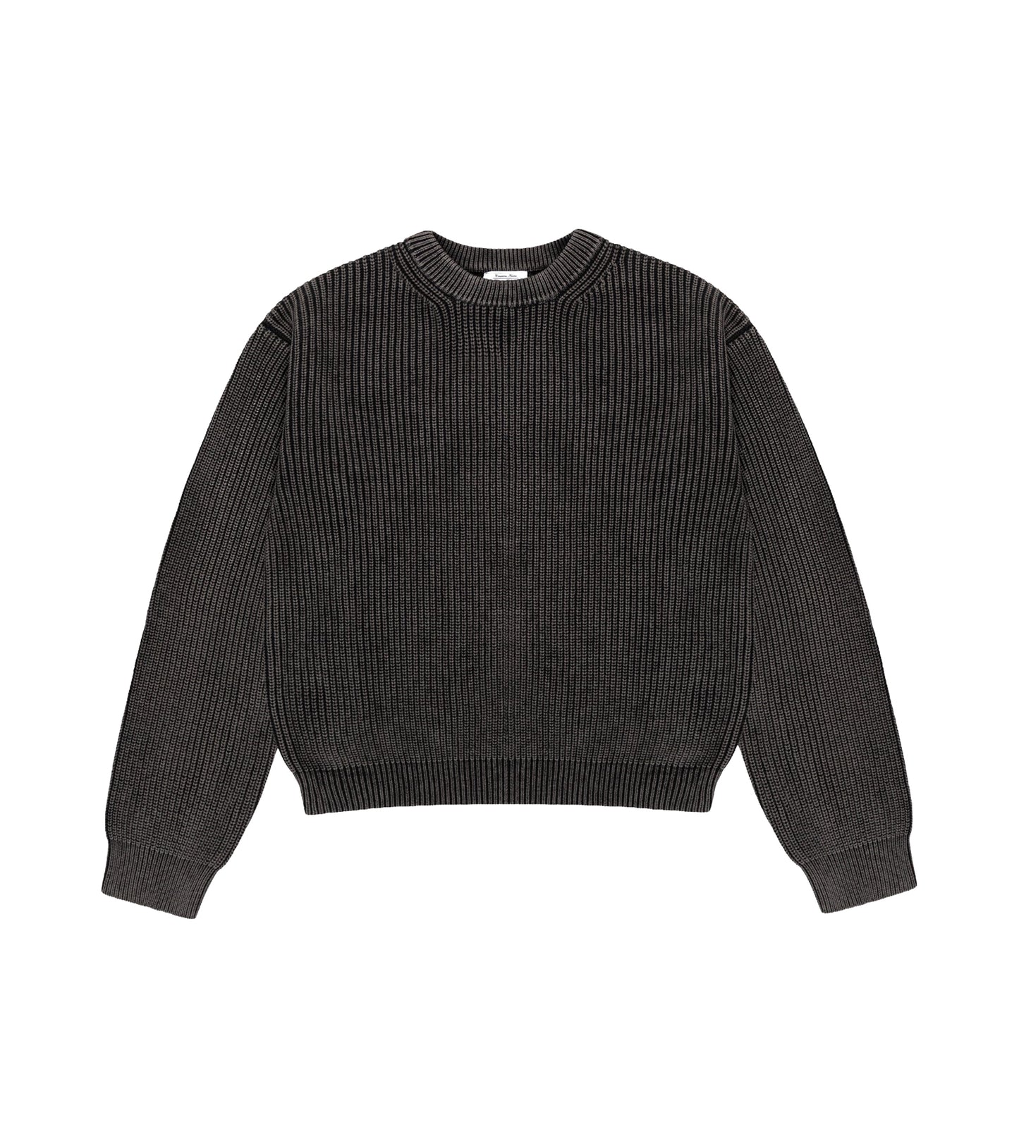 Heavy Shaker Sweater - Charcoal