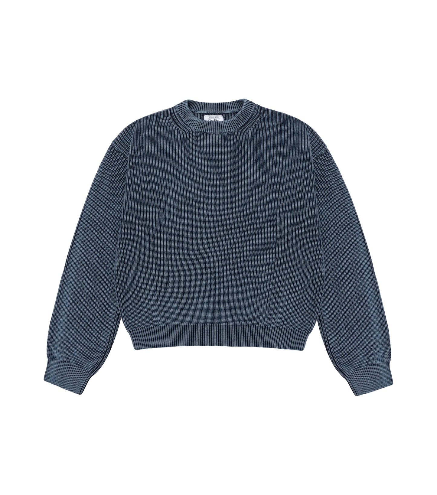 Heavy Shaker Sweater - Navy