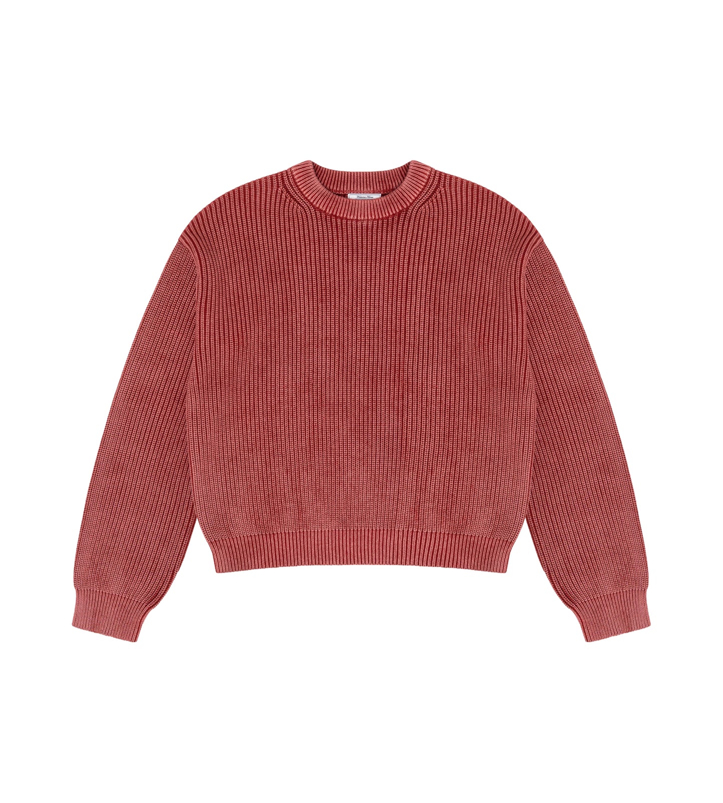 Heavy Shaker Sweater - Cherry