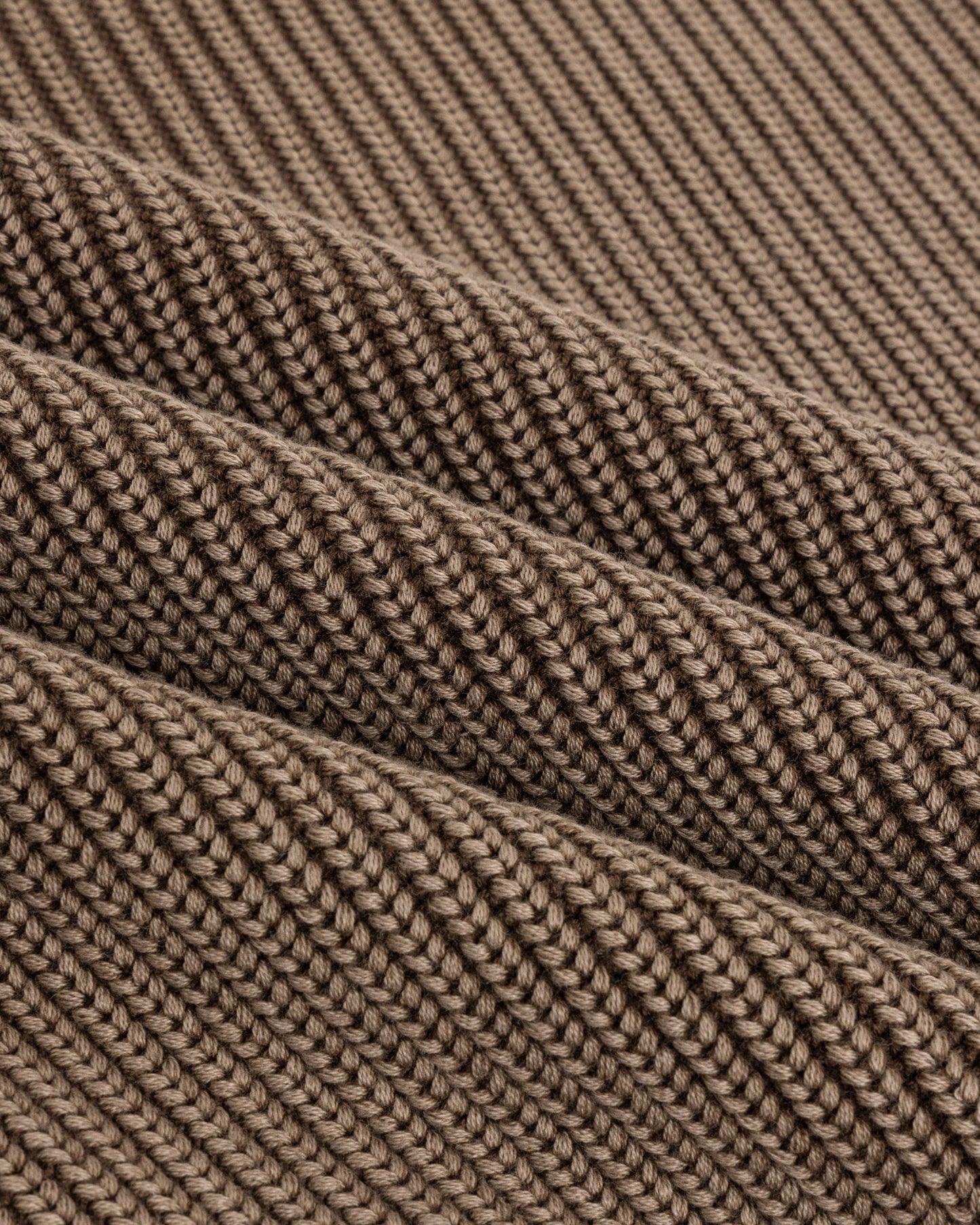 Heavy Shaker Sweater - Mocha