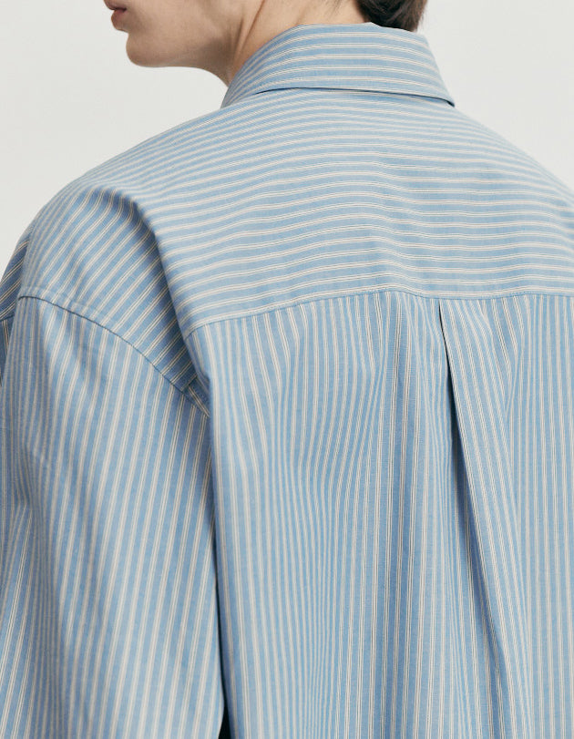 Informal Shirt — Blue Stripe