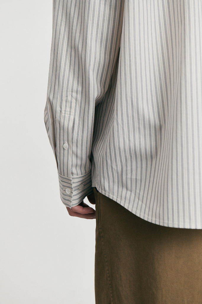 Informal Shirt — Ivory Stripe