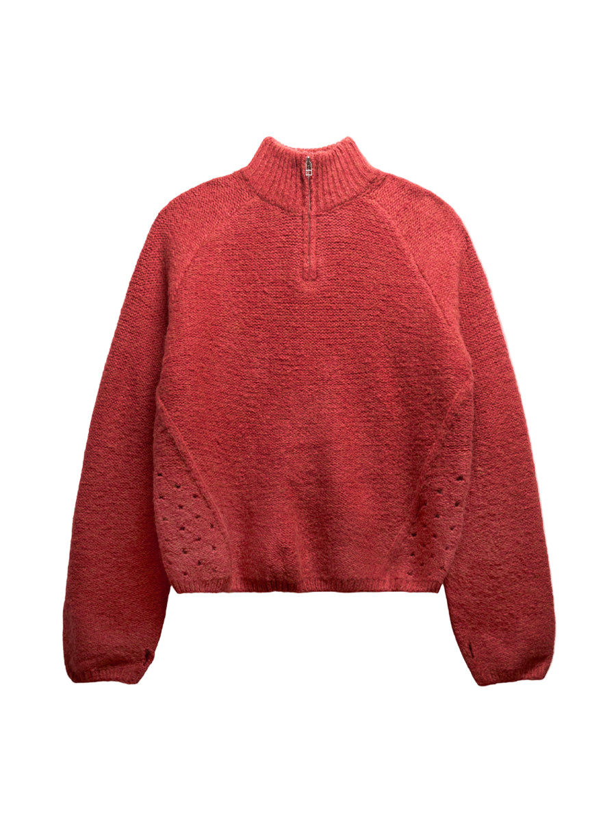 Red Quarterzip