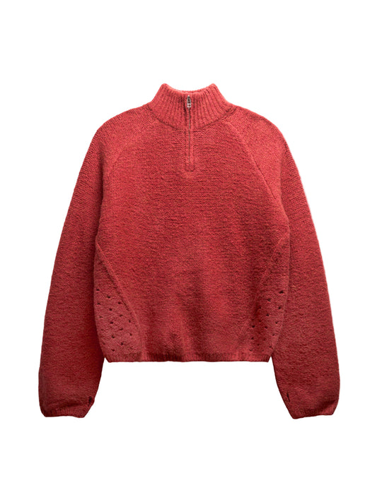 Red Quarterzip