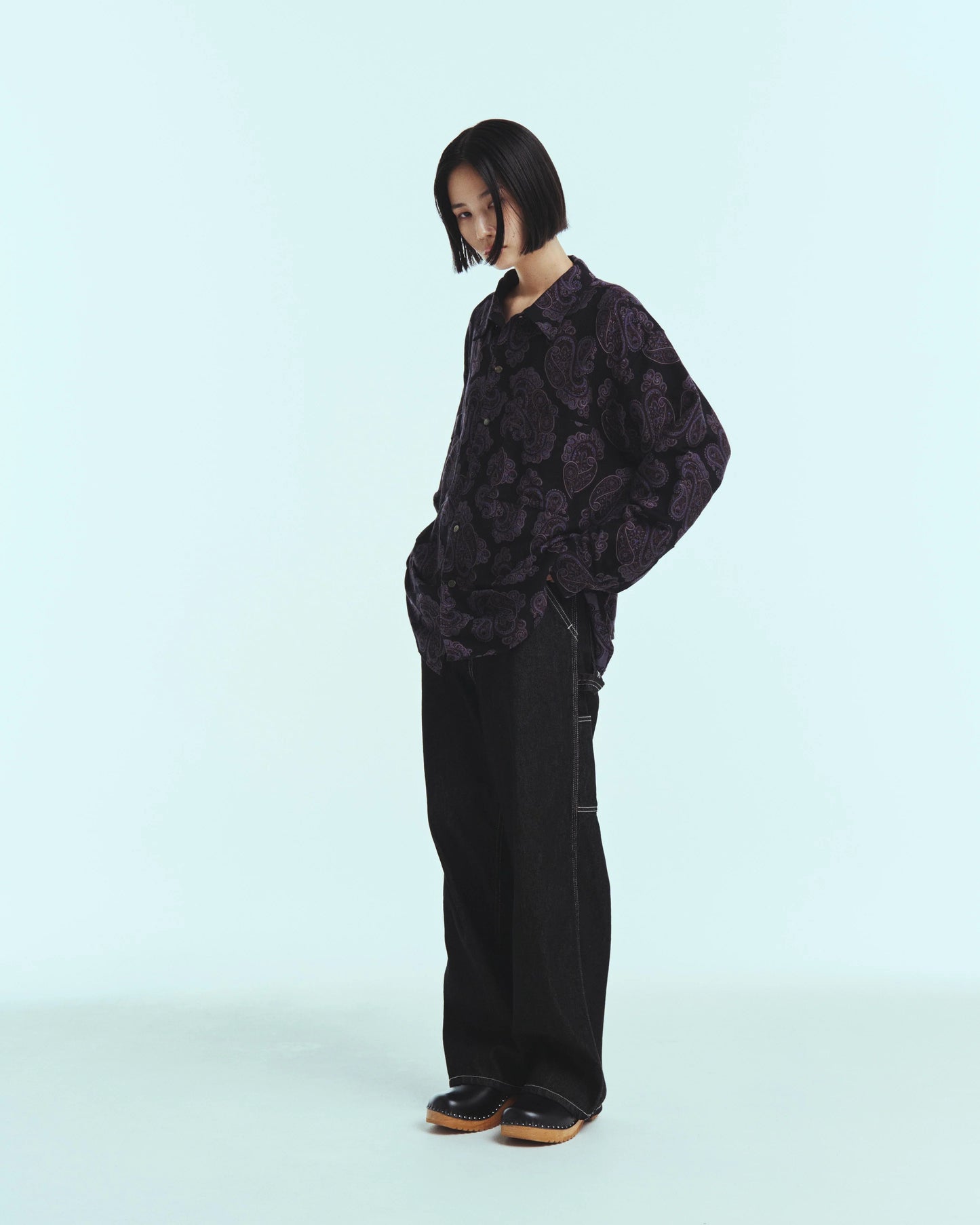 W-Strap Painter Pants - 11oz Denim OW - Black